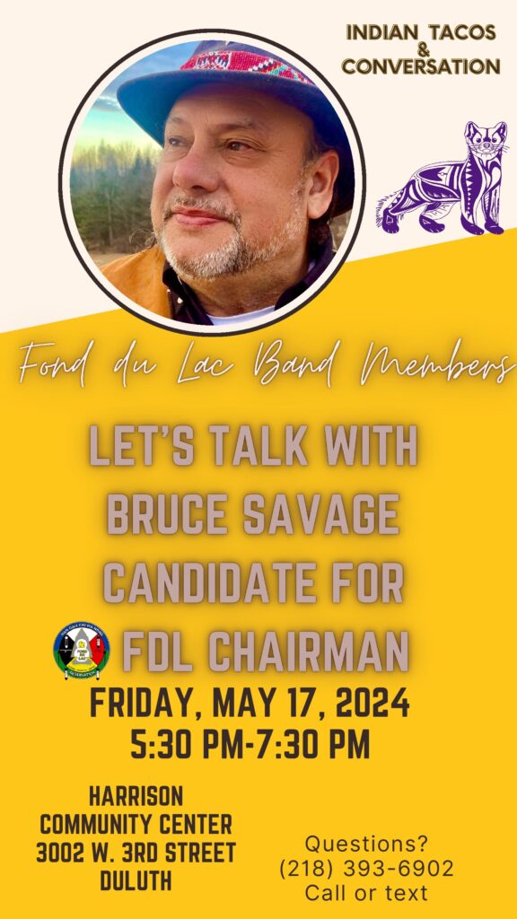 Bruce Savage for Chair Upcoming Event